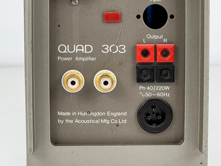 Quad 303 - Solid State eindversterker (nr. 1)