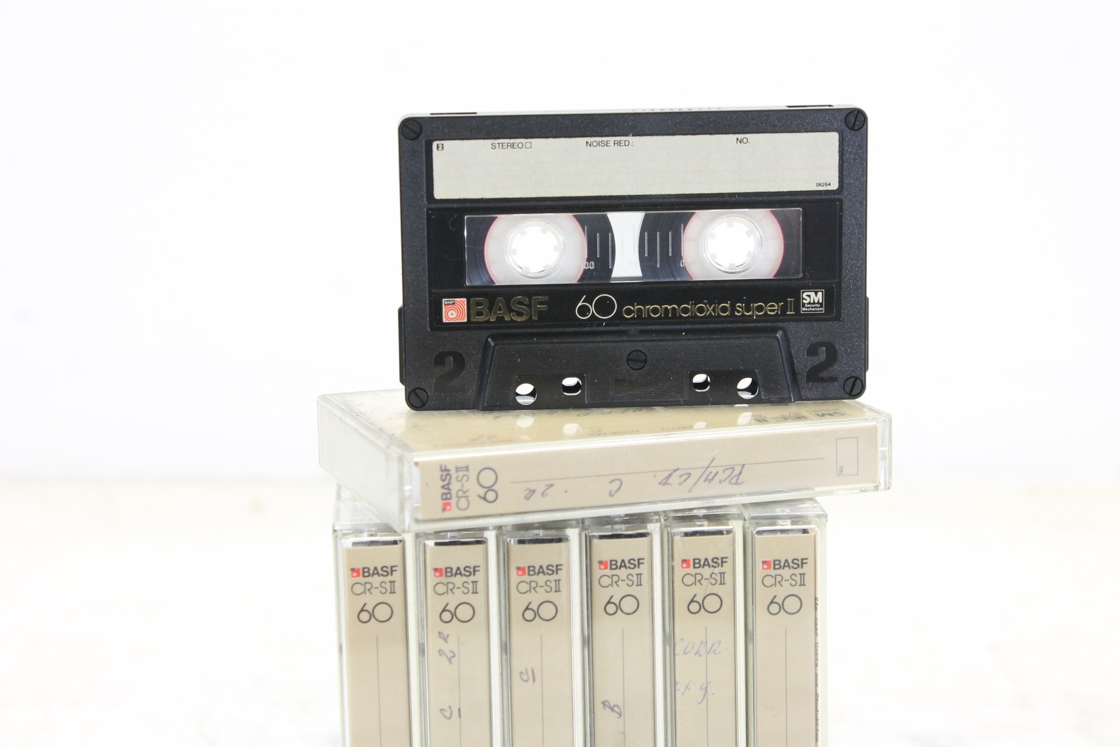 BASF Chromdioxid 60m Super II USED (17 cassettes)