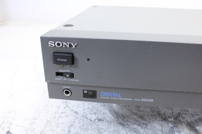 Sony Digital Audio Recorder PCM 2500B A/D Converter (no.5)