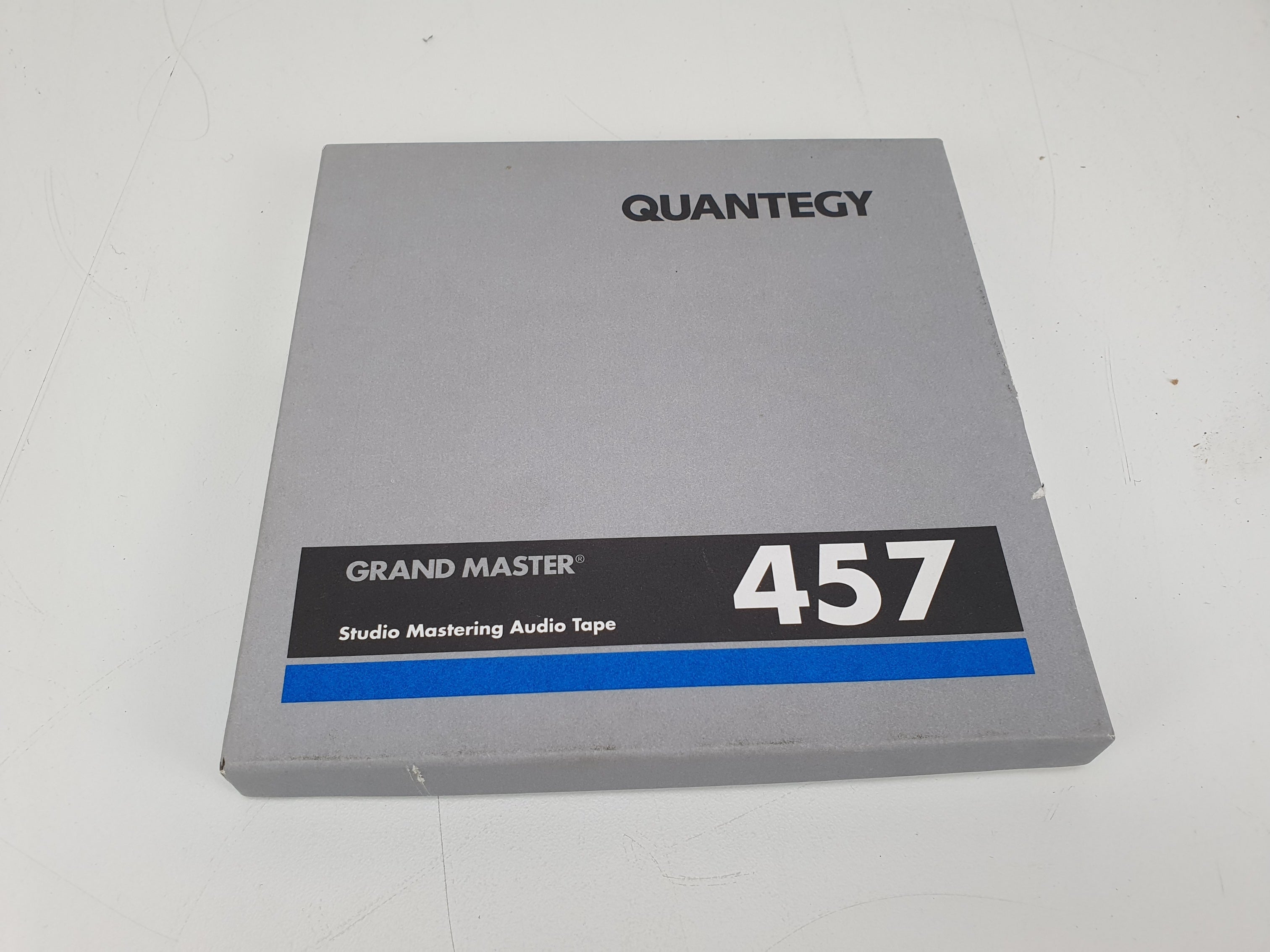 Ampex Quantegy Grand Master 457 1/4'' audiotape - 18 cm/7'' spoel - Gebruikte tape