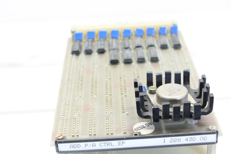 Studer A810 Card ADD.P/A CTRL. EP - 1.228.430.00