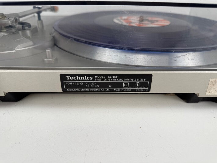 Technics SL - D21 Direct Drive Automatic Turntable
