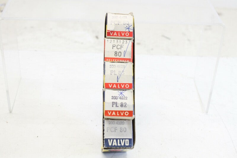 Telefunken Lot with 5 Vintage Tubes of different types/brands (No.2)