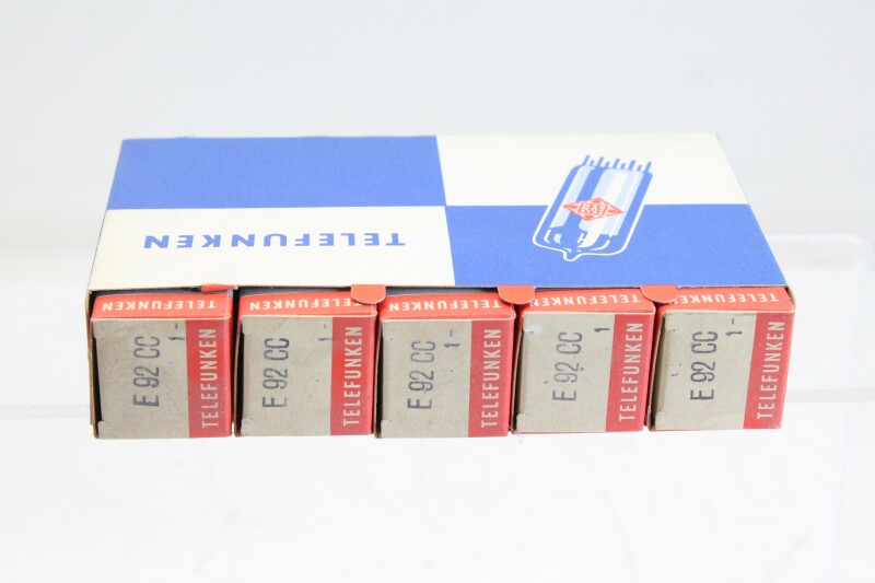 Telefunken E92CC Diamond on the back - Lot of 5 (No.7)