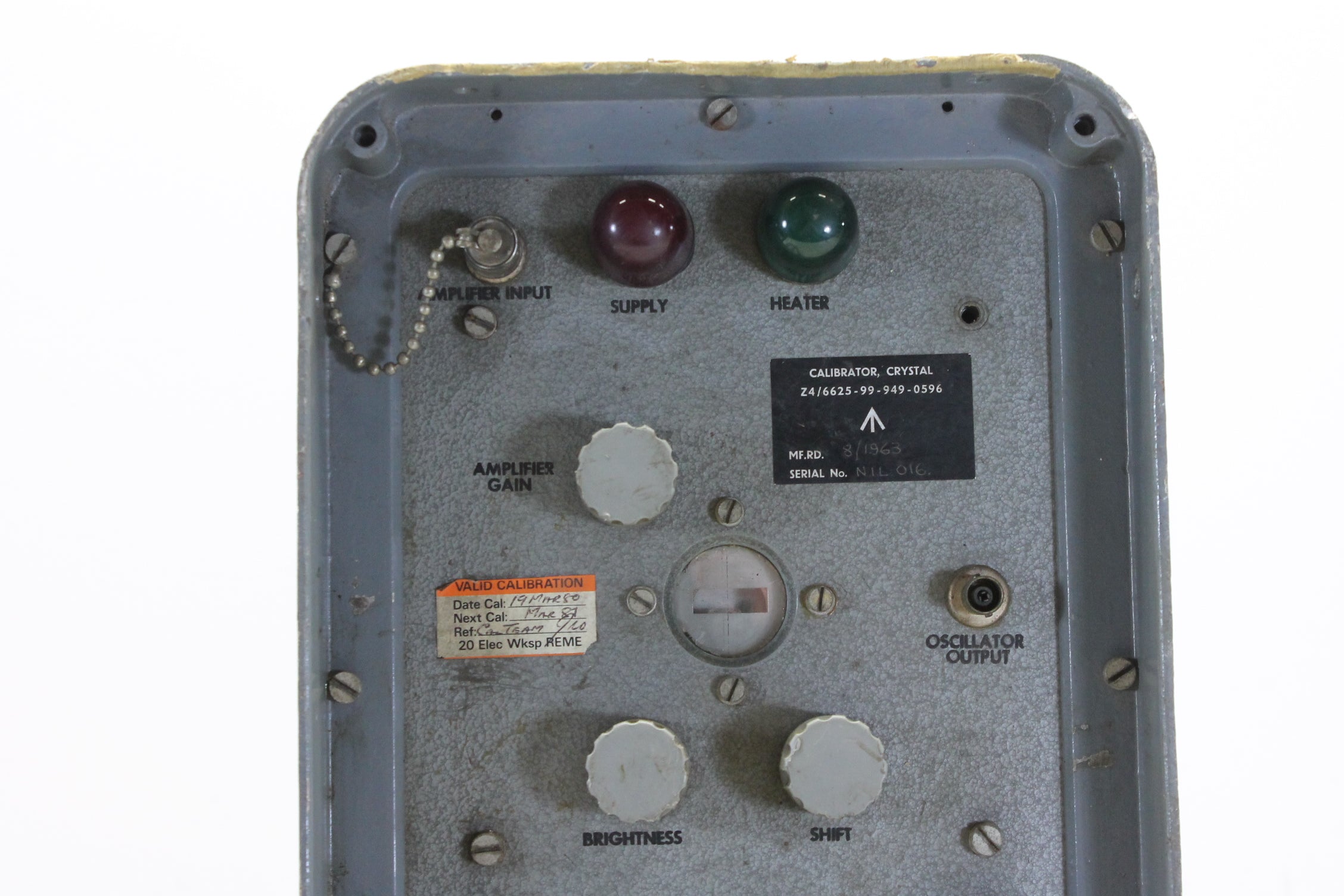 Unknown British Army Amplifier 105-230v