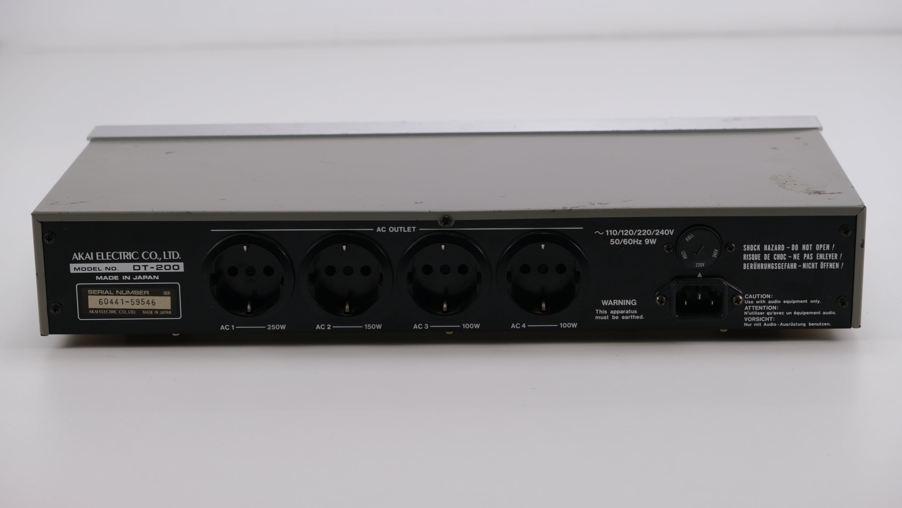 Akai DT-200 - Silver - Audio Timer