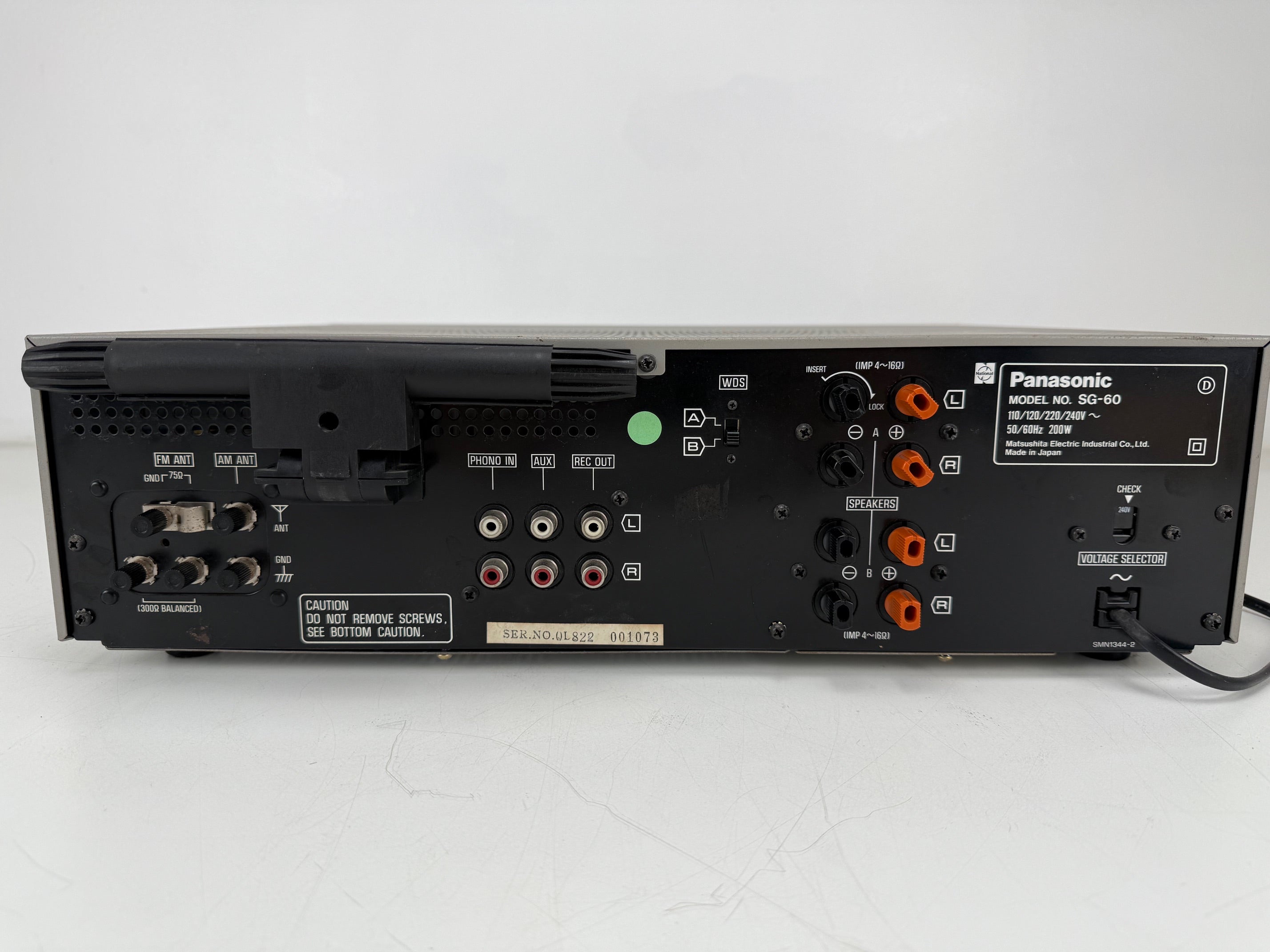 Panasonic SG-60 HI-FI cassettedeck/receiver