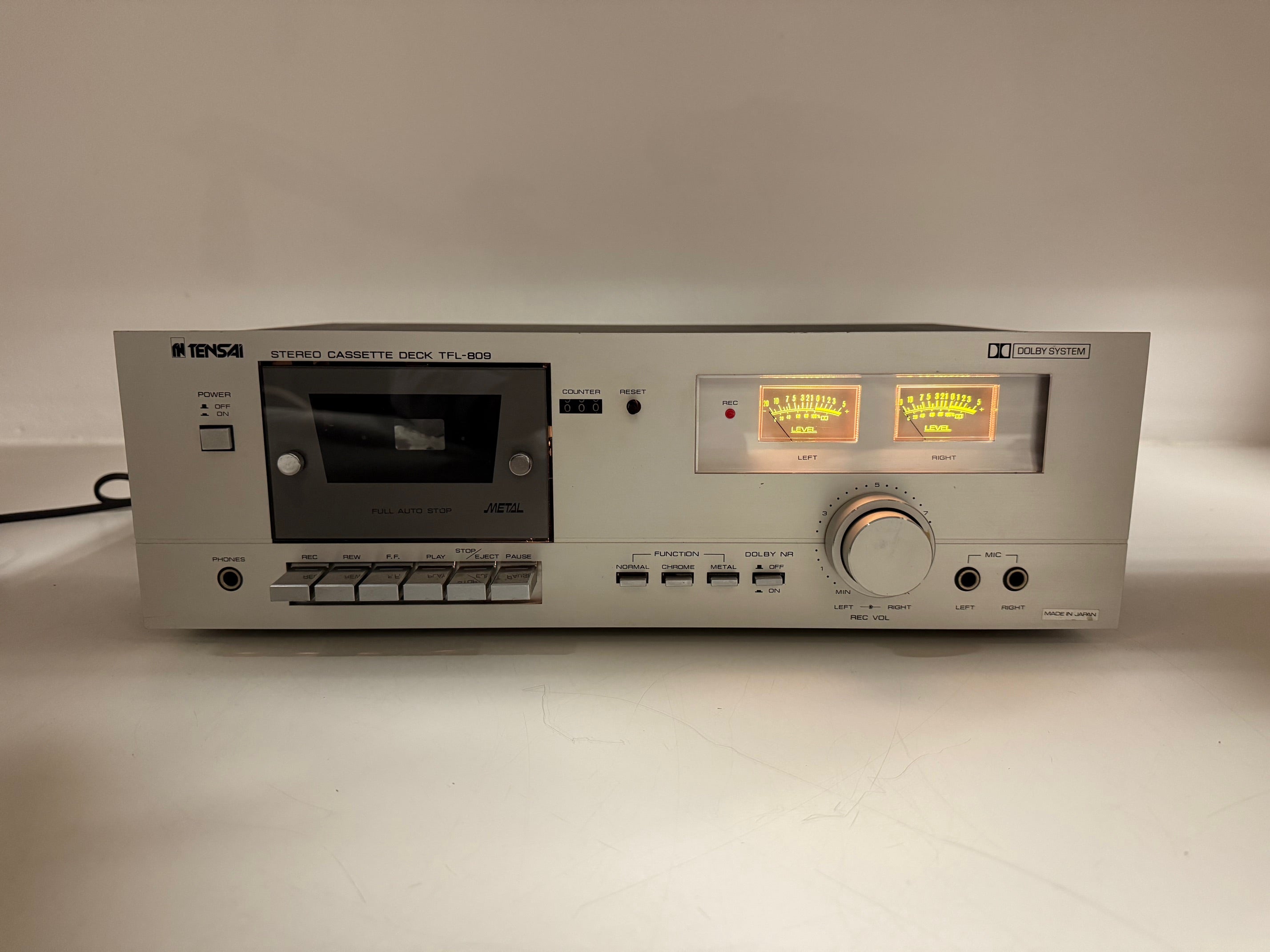 Unknown TFL-809 Stereo Cassette Deck