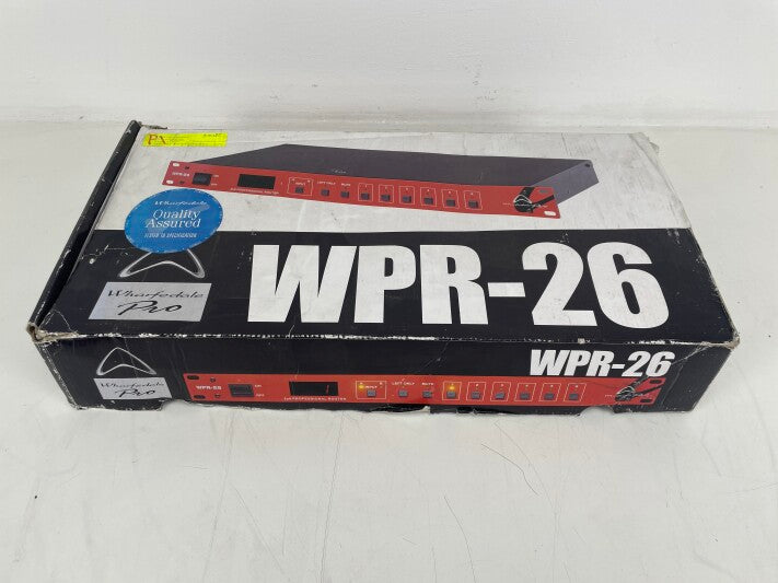 Wharfedale Pro WPR-26 ProRouter – As-Is – For Parts & Repair – Original Box & Adapter Included