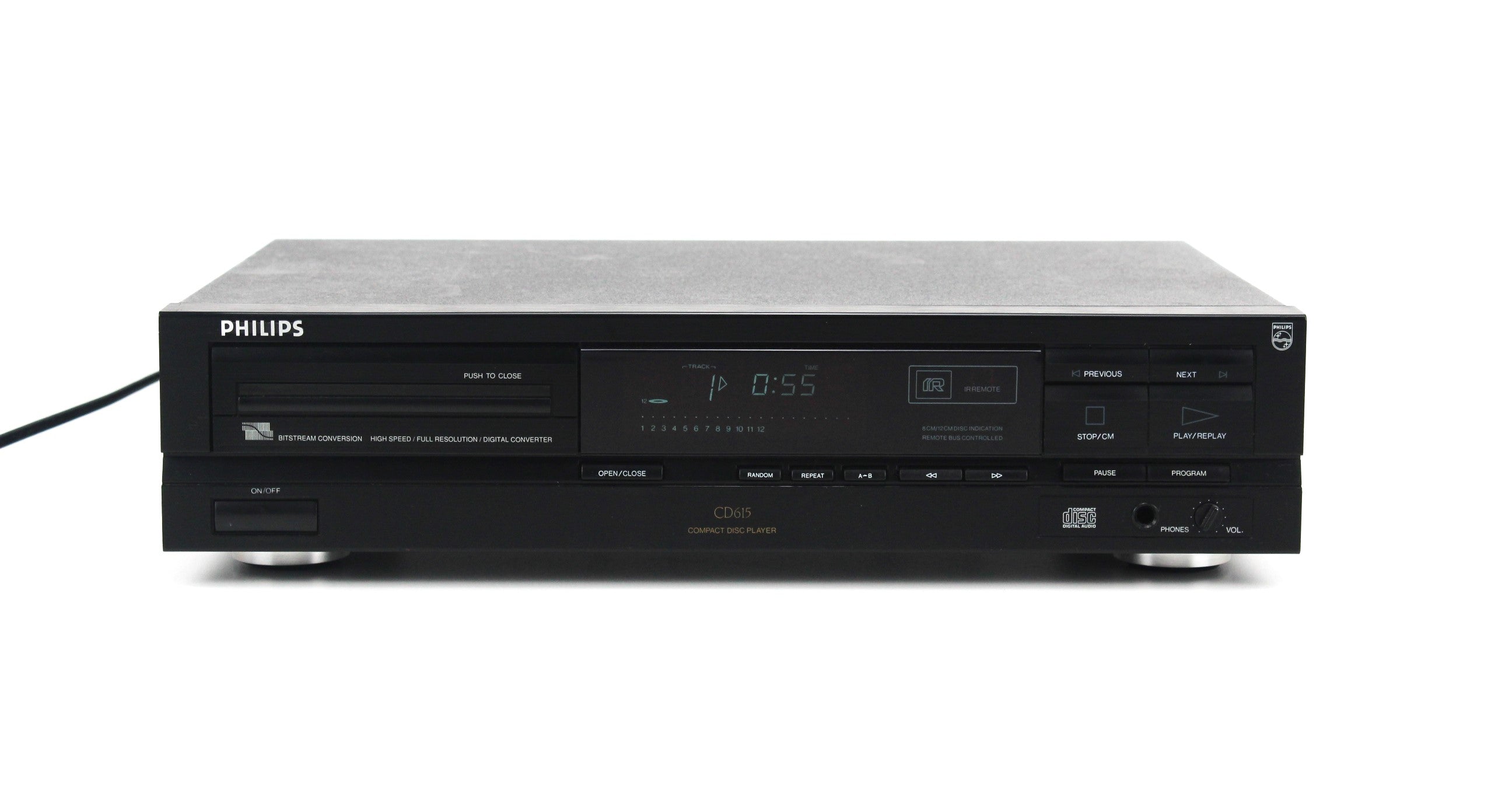 Philips CD615 Compact Disc - Working read description