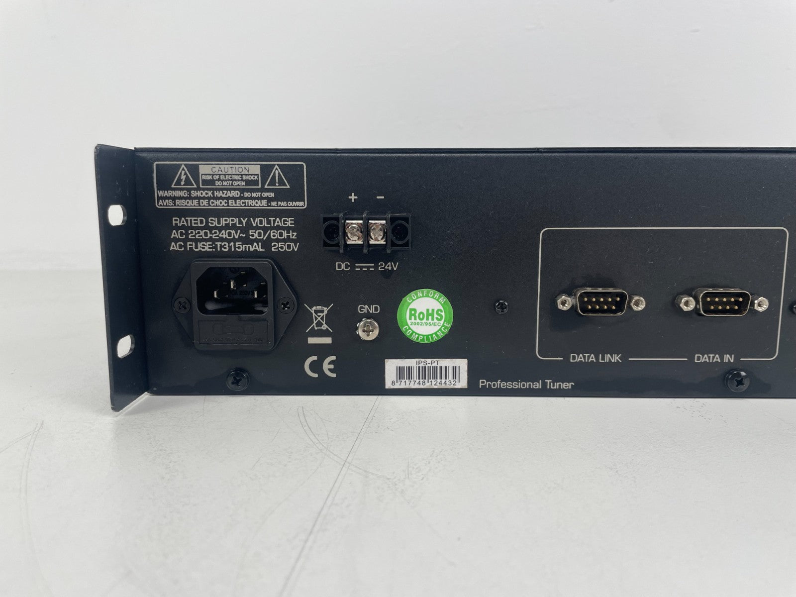 DAP Audio IPS-PT Professional Tuner – Rackmount FM/AM Tuner