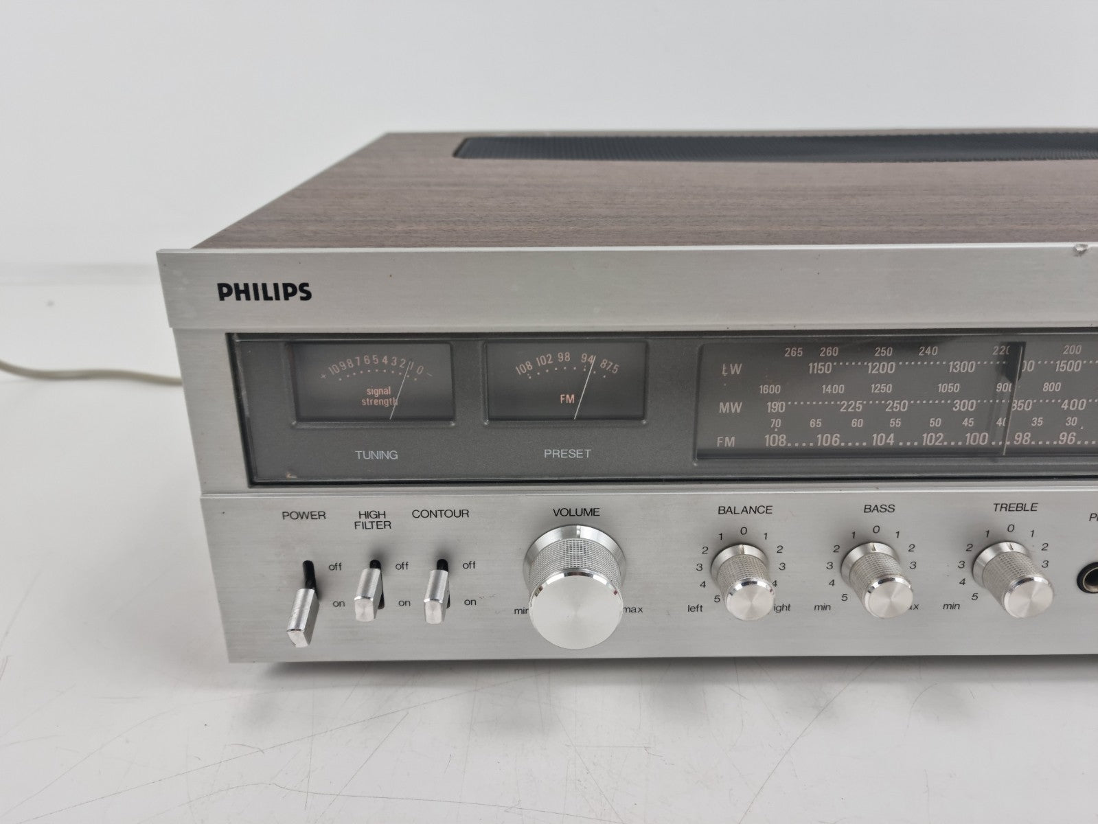 Philips 793 Receiver - With new power cable