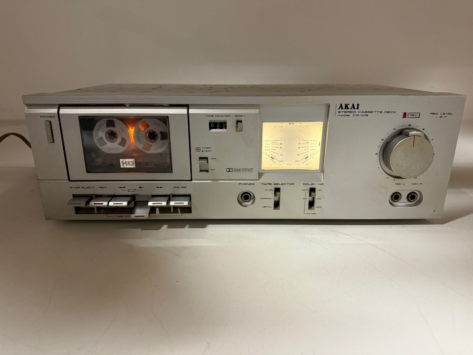 Akai Model CS - M3 stereo cassettedeck