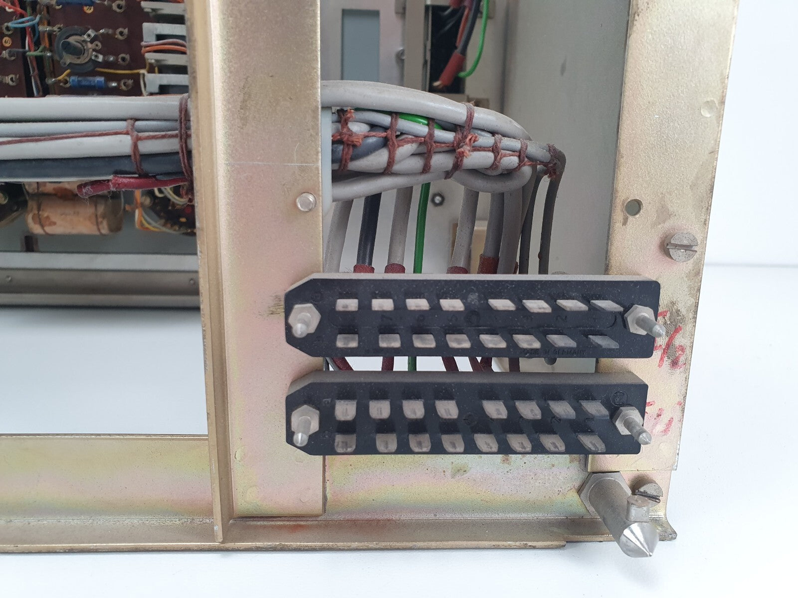 Telefunken recorder kop tester met M10 kopbrug en veel onderdelen.