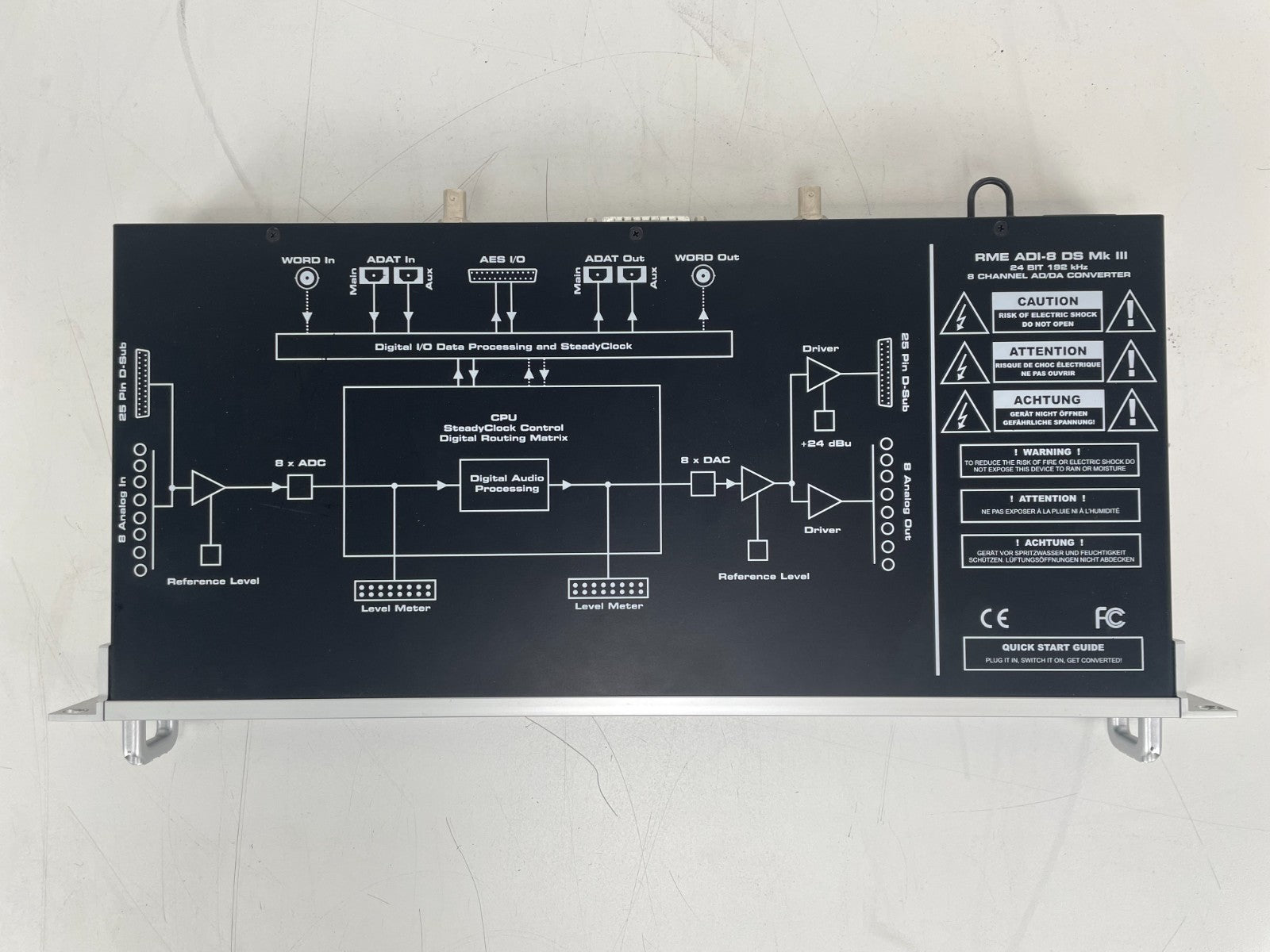 RME ADI-8 DS MK3 audio-interface – zo goed als nieuw – complete doos