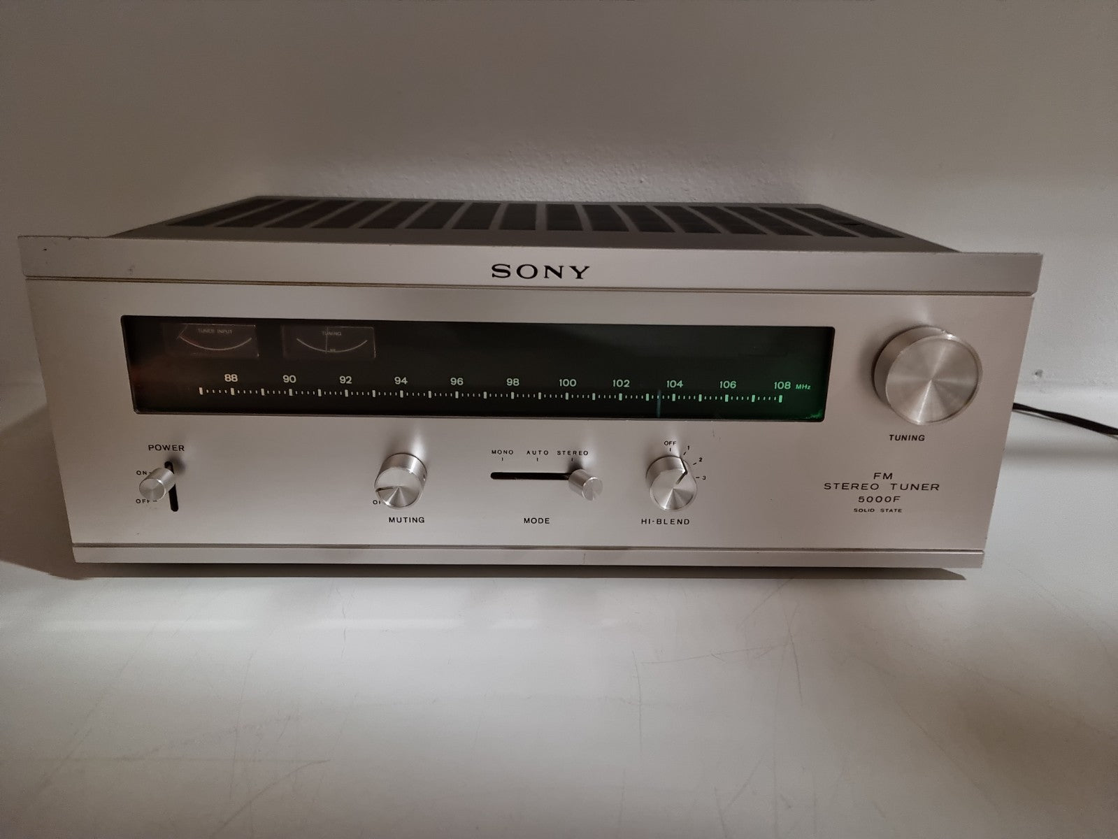 Sony ST-5000F FM Stereo Tuner
