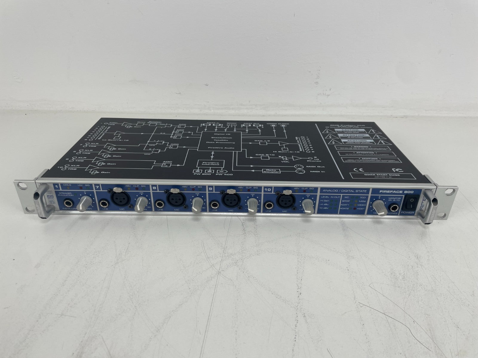 RME Fireface 800 Audio Interface – Professional Firewire Studio Interface