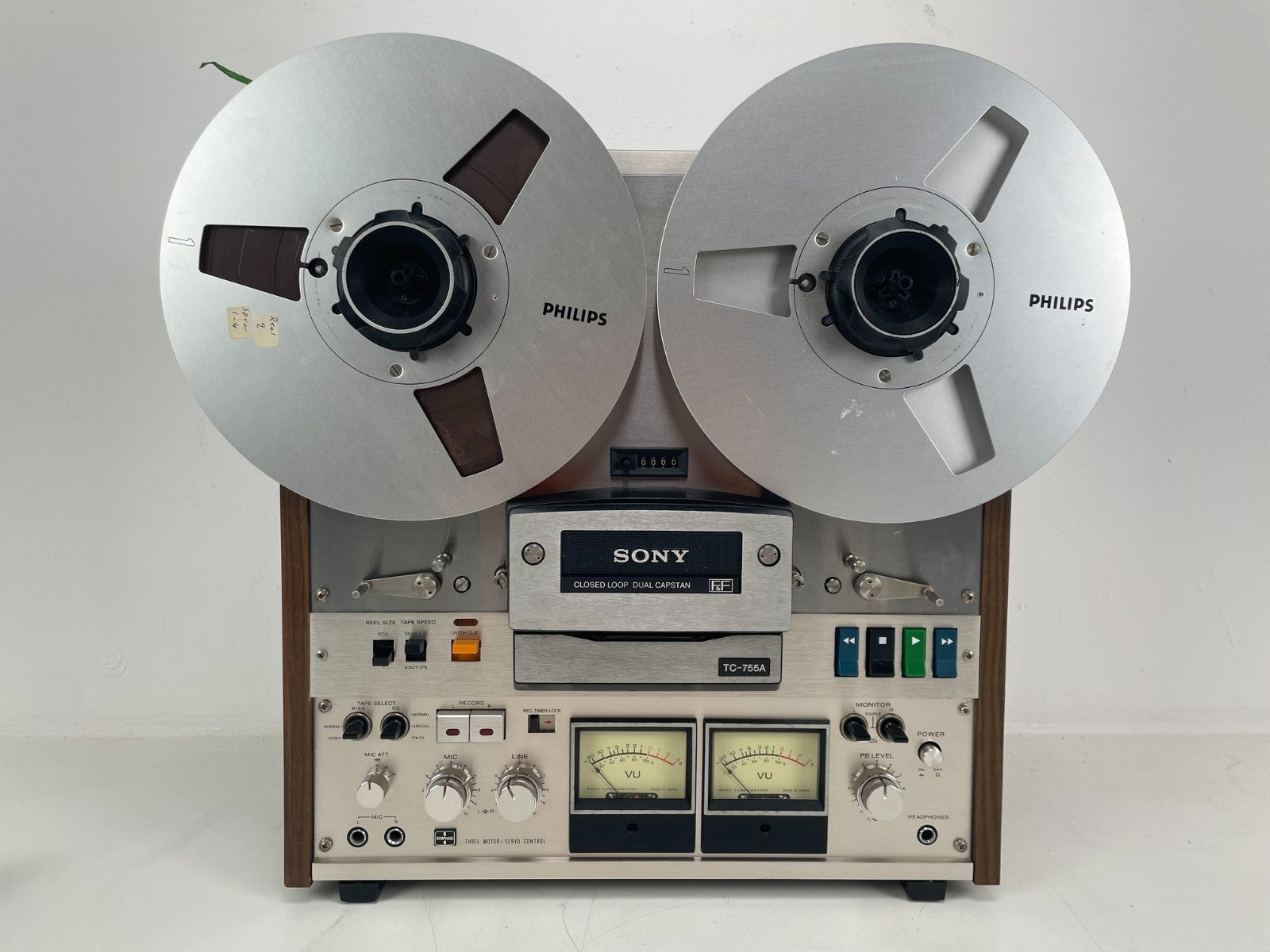 Sony TC-755A Reel-to-Reel Tape Deck - Serviced/Recapped