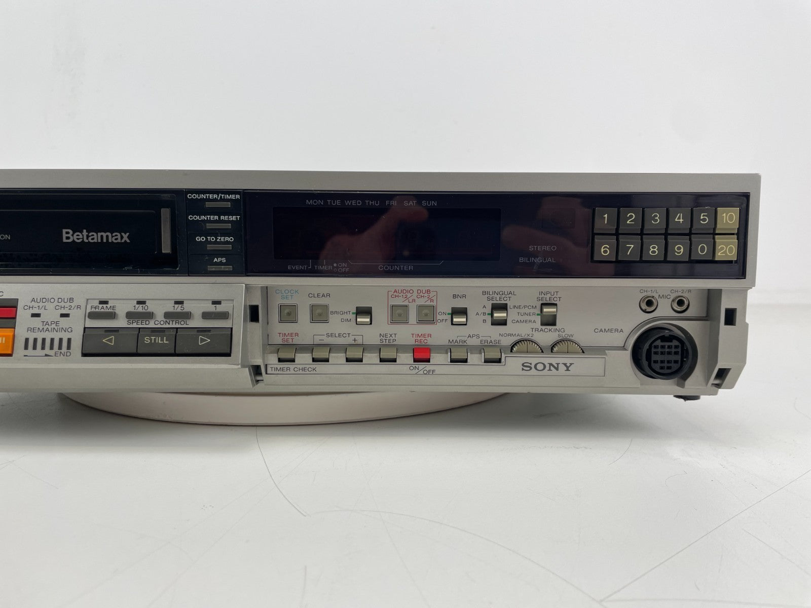 Sony Betamax SL-C9 ES – Serviced – Remote + Manual - Recapped