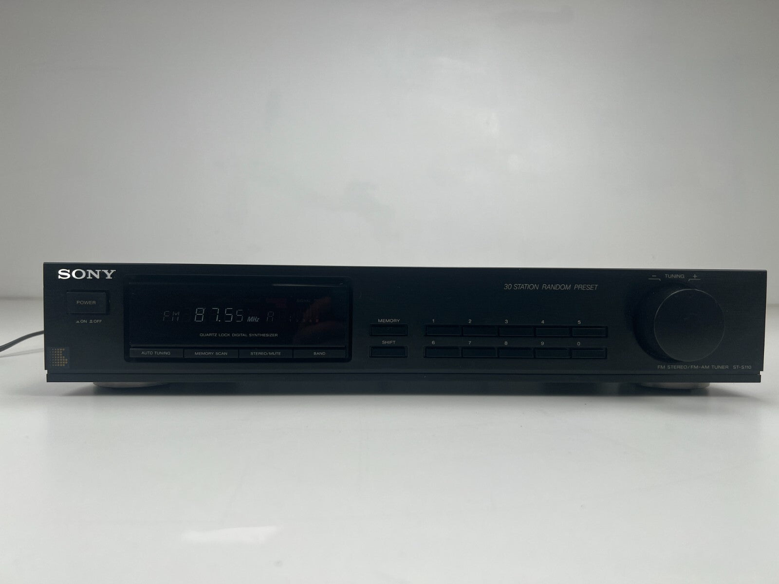 Sony ST-S110 - FM/AM Tuner