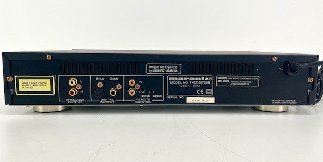Marantz CD-67 Mk II SE Compact Disc Player