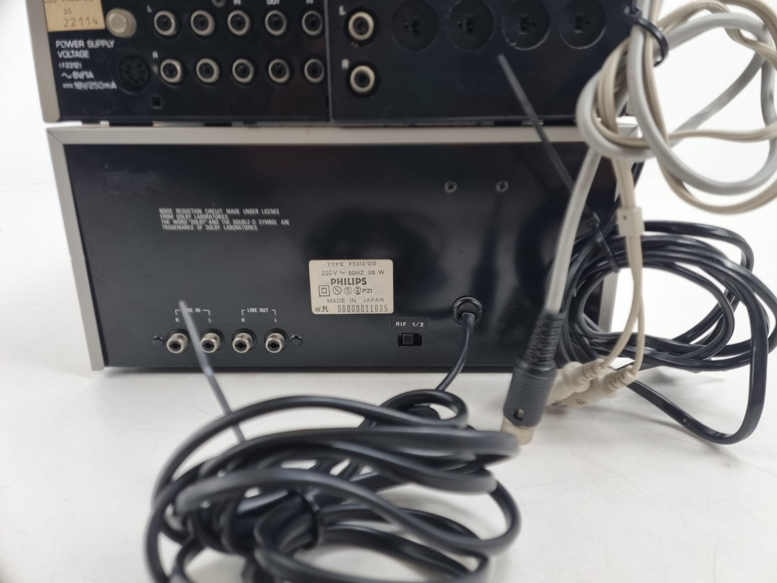 Philips 2312 AM/FM  Tuner - 4312 Integrated Stereo  Amplifier - 6312 HIFI Cassette