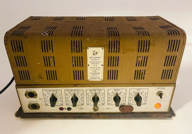 Geloso G275A 1950's Tube Amplifier - Serviced/New tubes