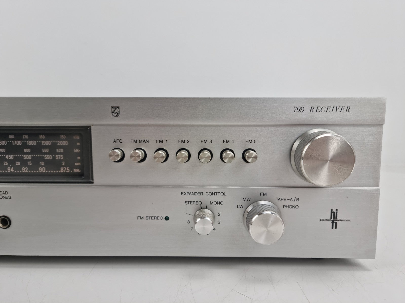 Philips 793 Receiver - With new power cable