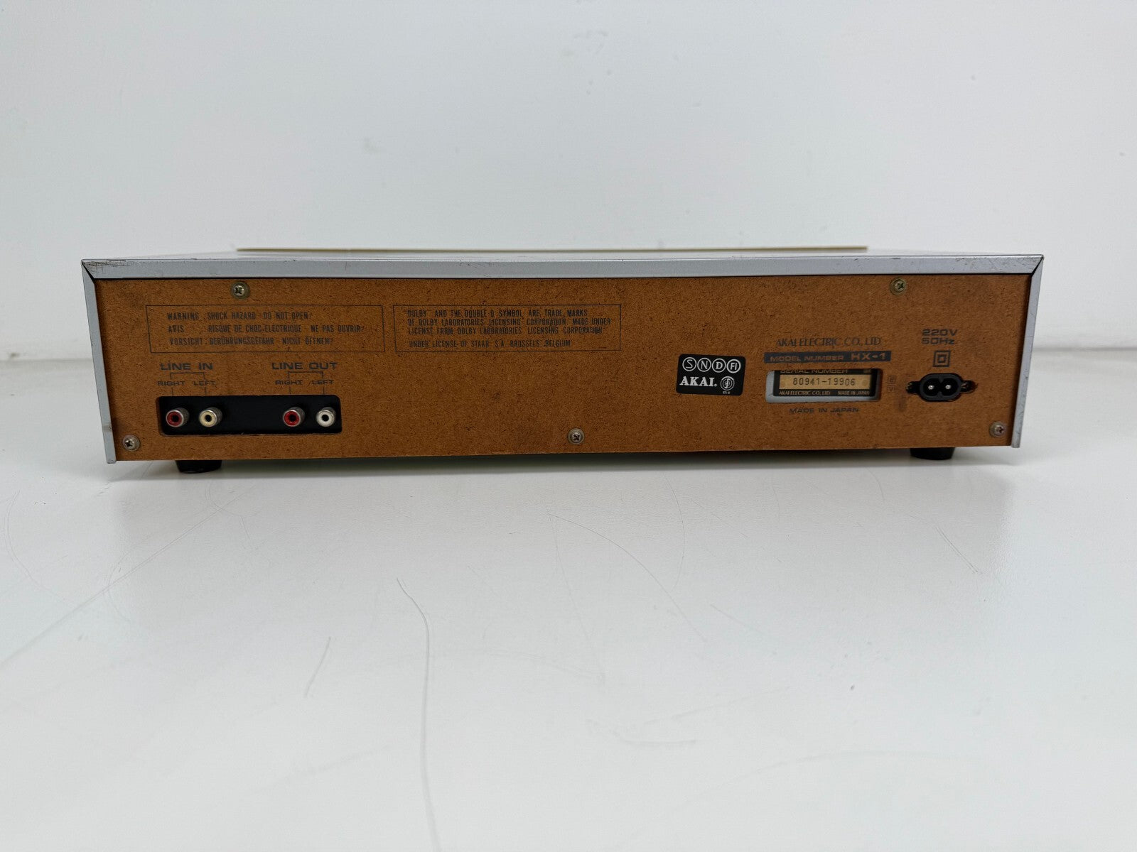 Akai HX - 1 Stereo Cassette Deck - Fully working