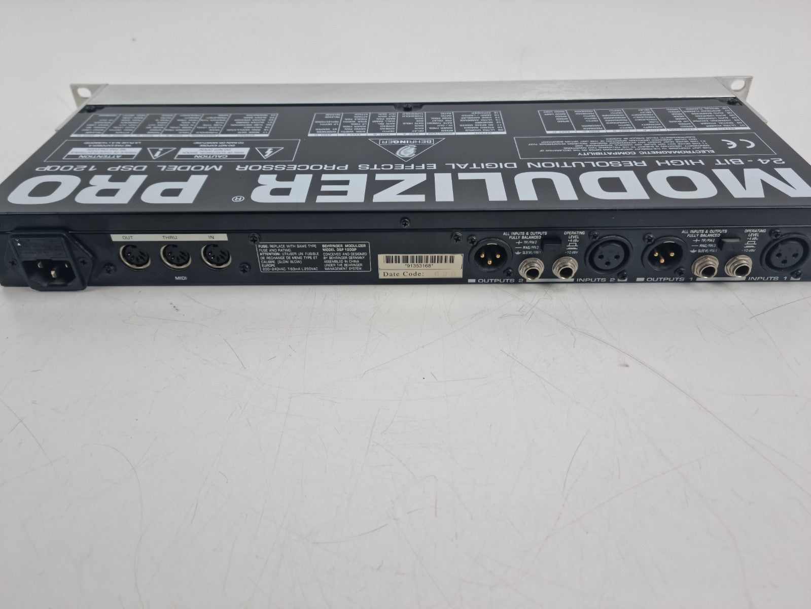 Behringer DSP 1200P Modulizer Pro - In new condition