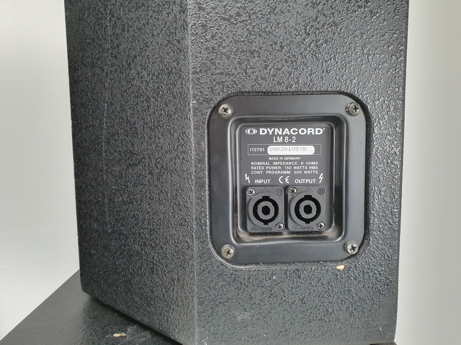 Dynacord LM 10-1 Subwoofer en LM 8-2 Full-range Top - PA-luidsprekerset - Volledig werkend