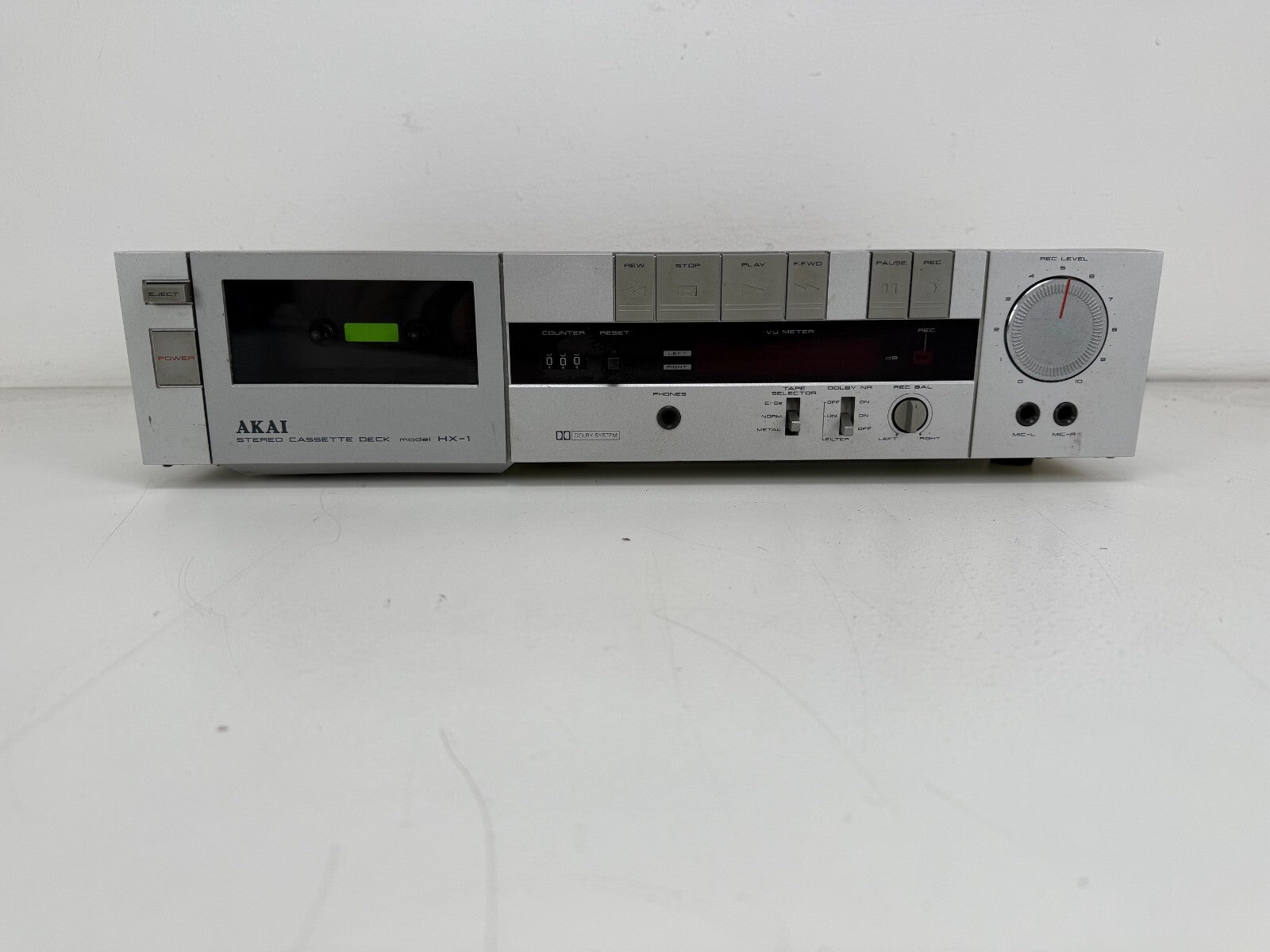 Akai HX - 1 Stereo Cassette Deck - Fully working