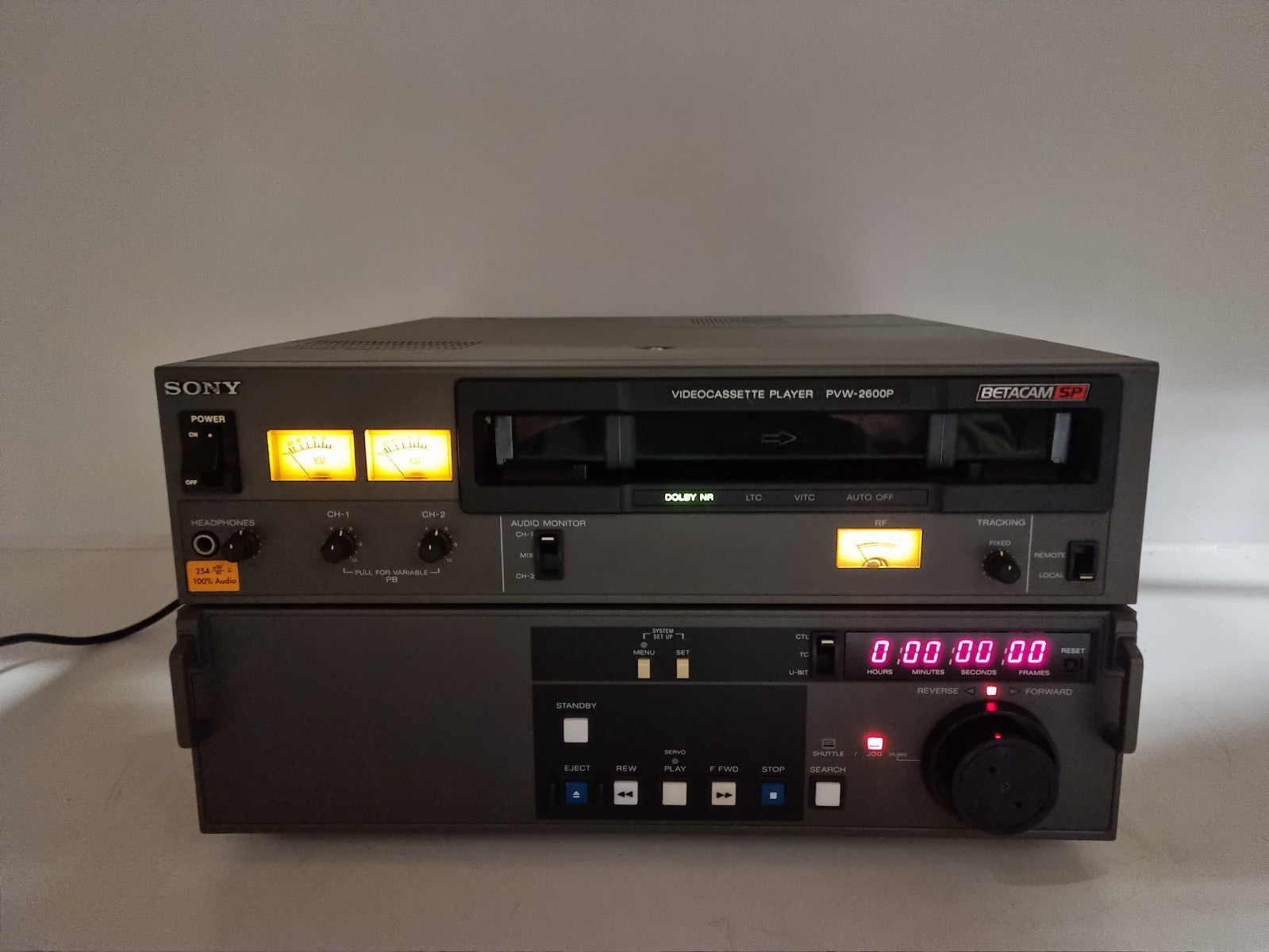 Sony PVW-2600P - Betacam SP - Completely Recaped and Serviced