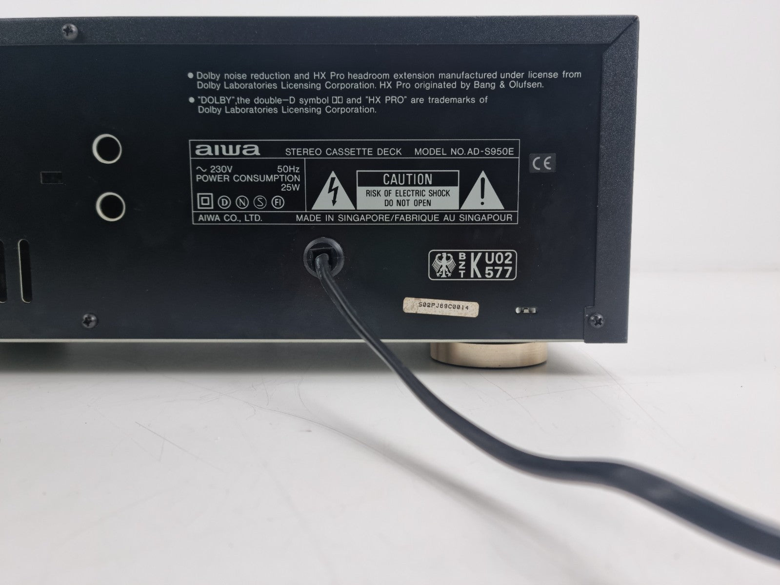 Aiwa AD-S950  3 head Stereo Cassette Deck