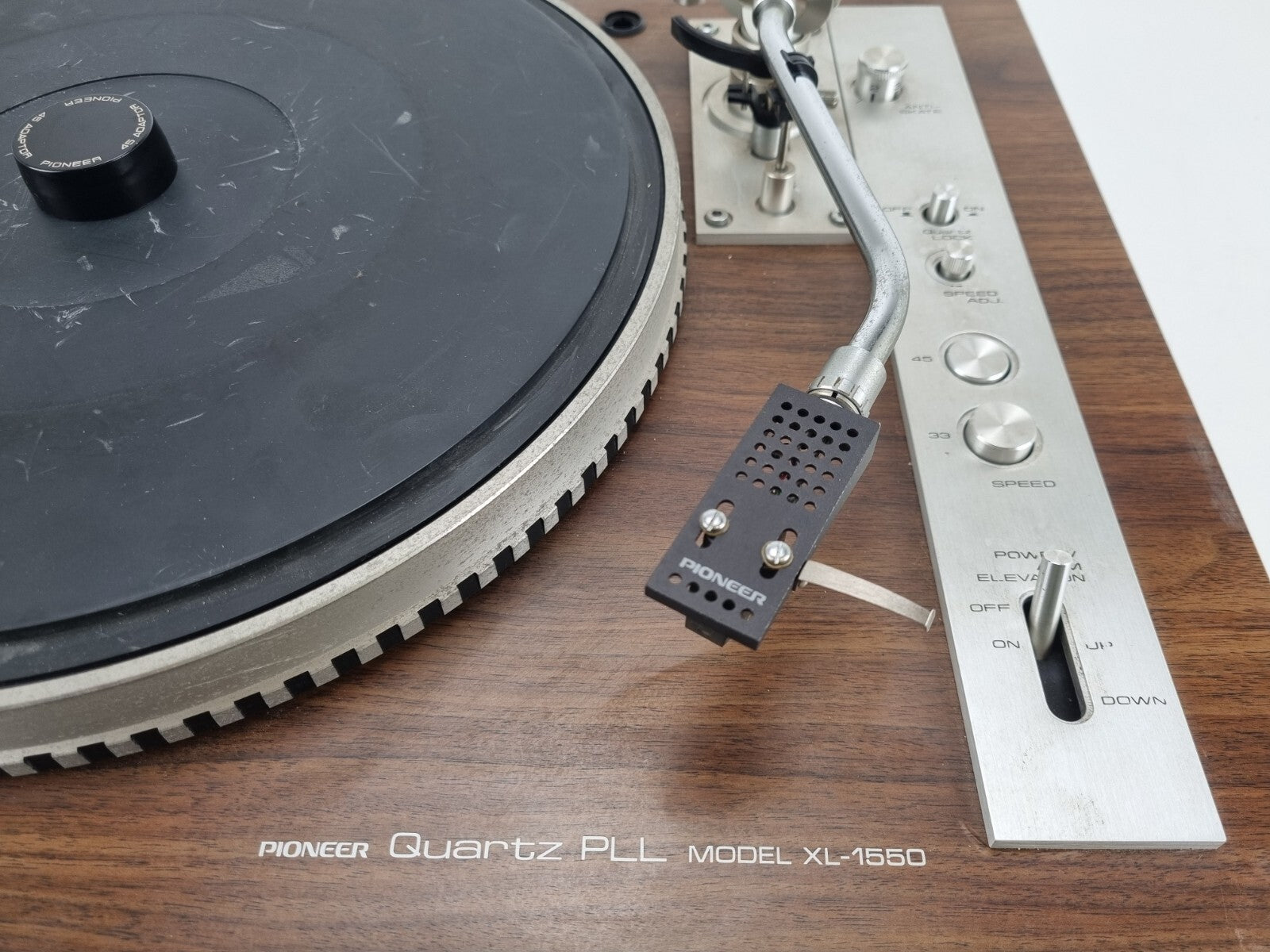 Pioneer Quartz PLL Turntable  model XL-1550 - Serviced - 110V!!