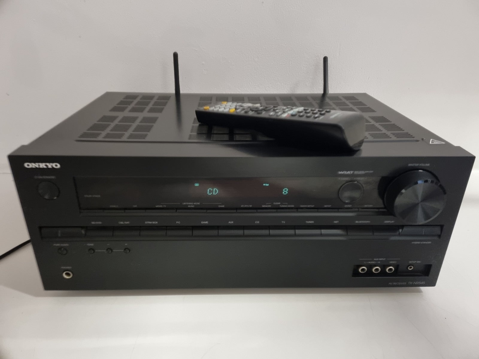 Onkyo TX-NR545 AV Receiver - With Remote Control - Great condition -Bundle