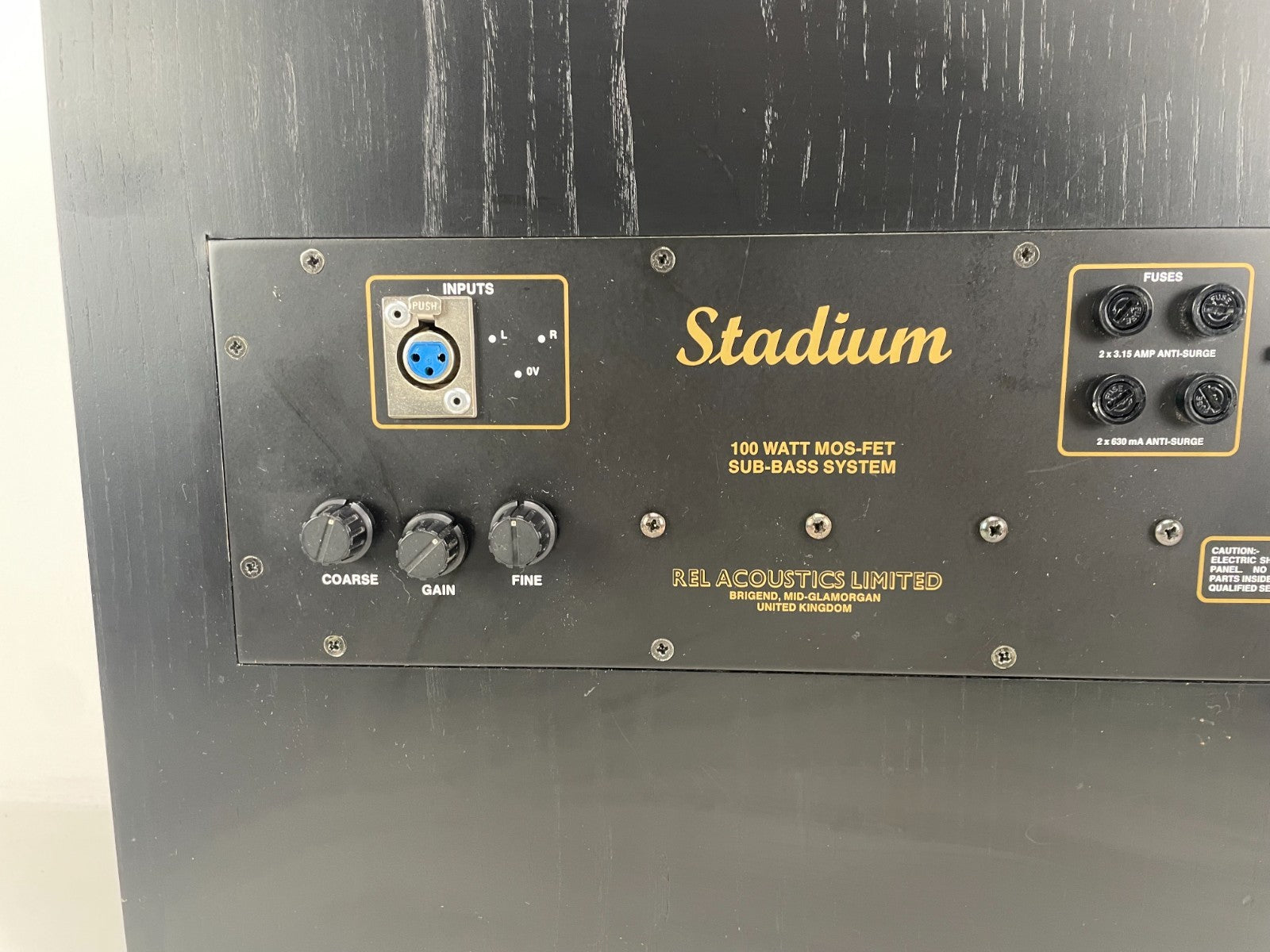 REL Acoustic LTD Stadium 1 Subwoofer - Active Subwoofer - 100w - Mos Fet