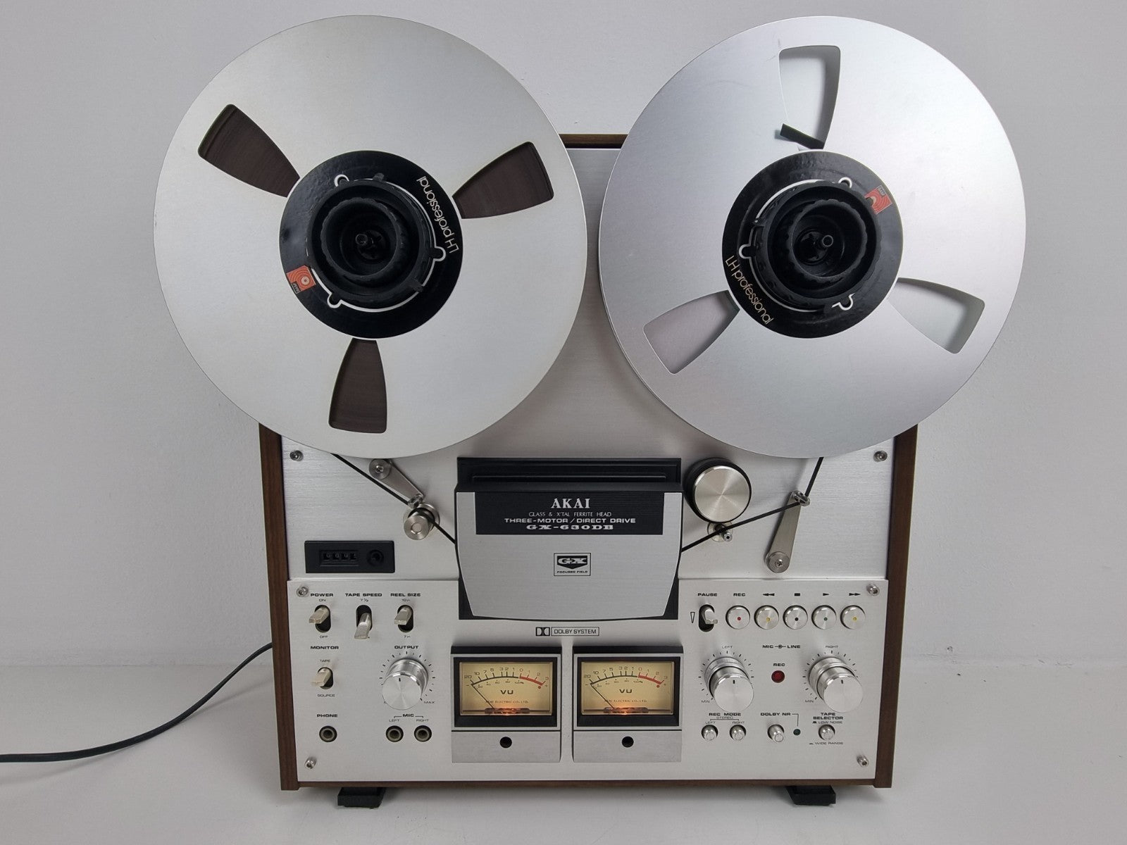 Akai GX-630DB - 26CM 1/4'' Tape Deck - With Original AKAI NABS - Fully serviced