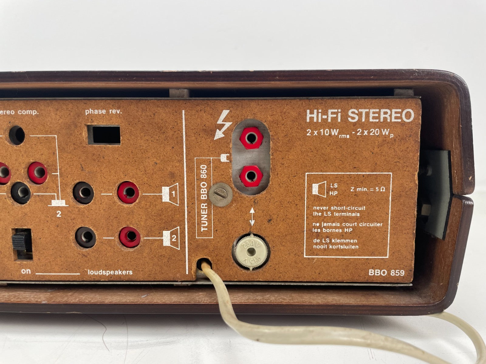 (luxman) Hifidelity amplifier - BBO859 - Serviced