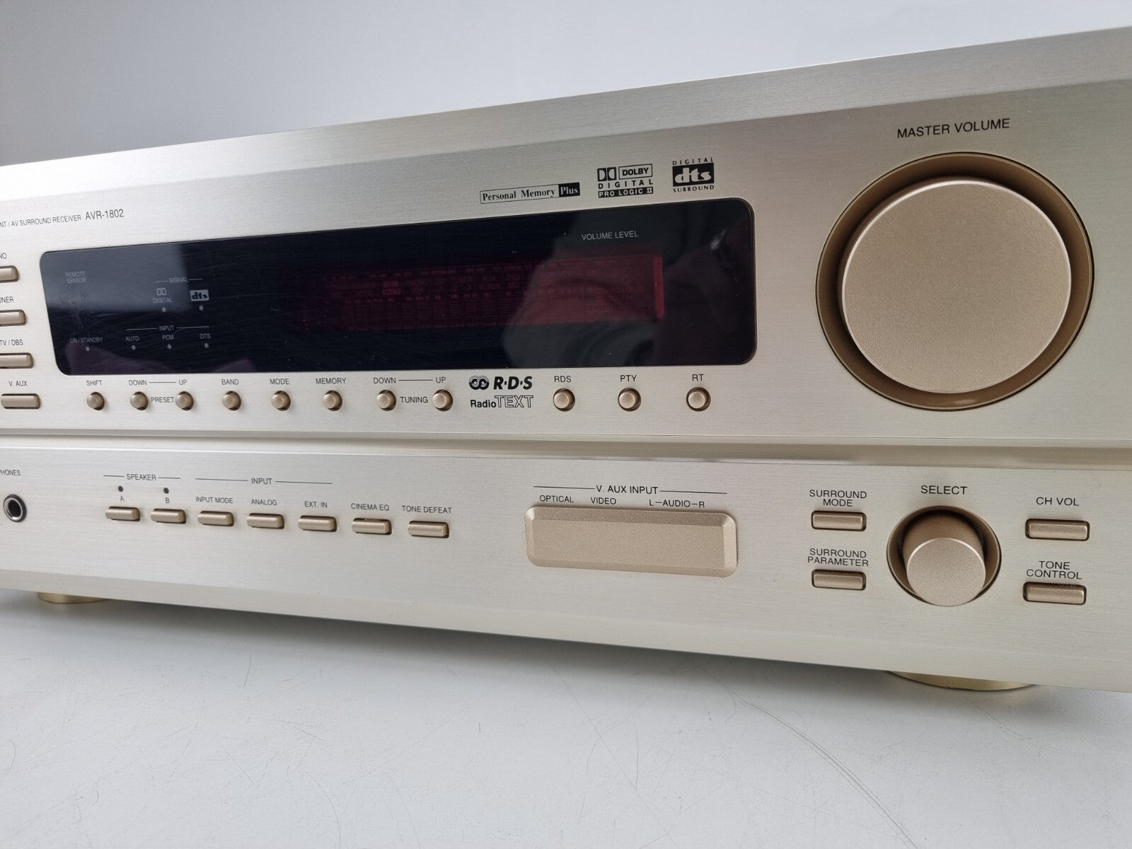 Denon AVR-1802 5.1 Stereo amplifier - Champagne