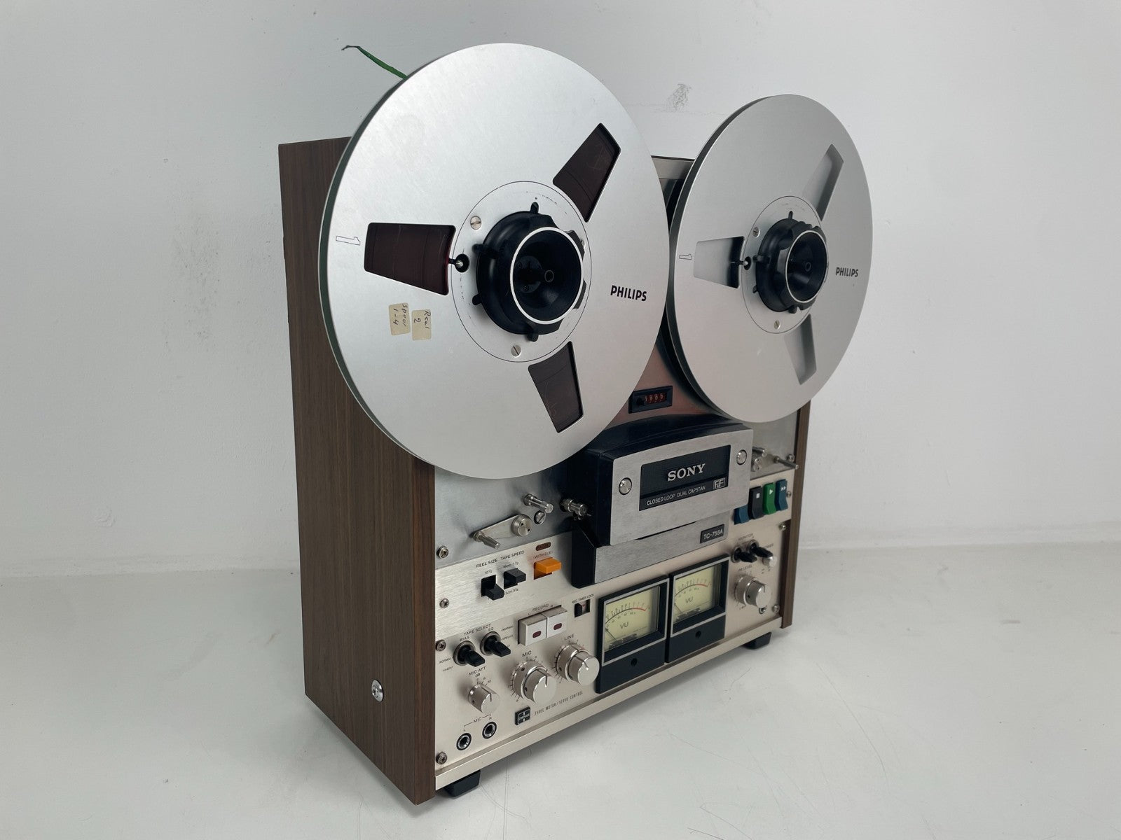 Sony TC-755A Reel-to-Reel Tape Deck - Serviced/Recapped