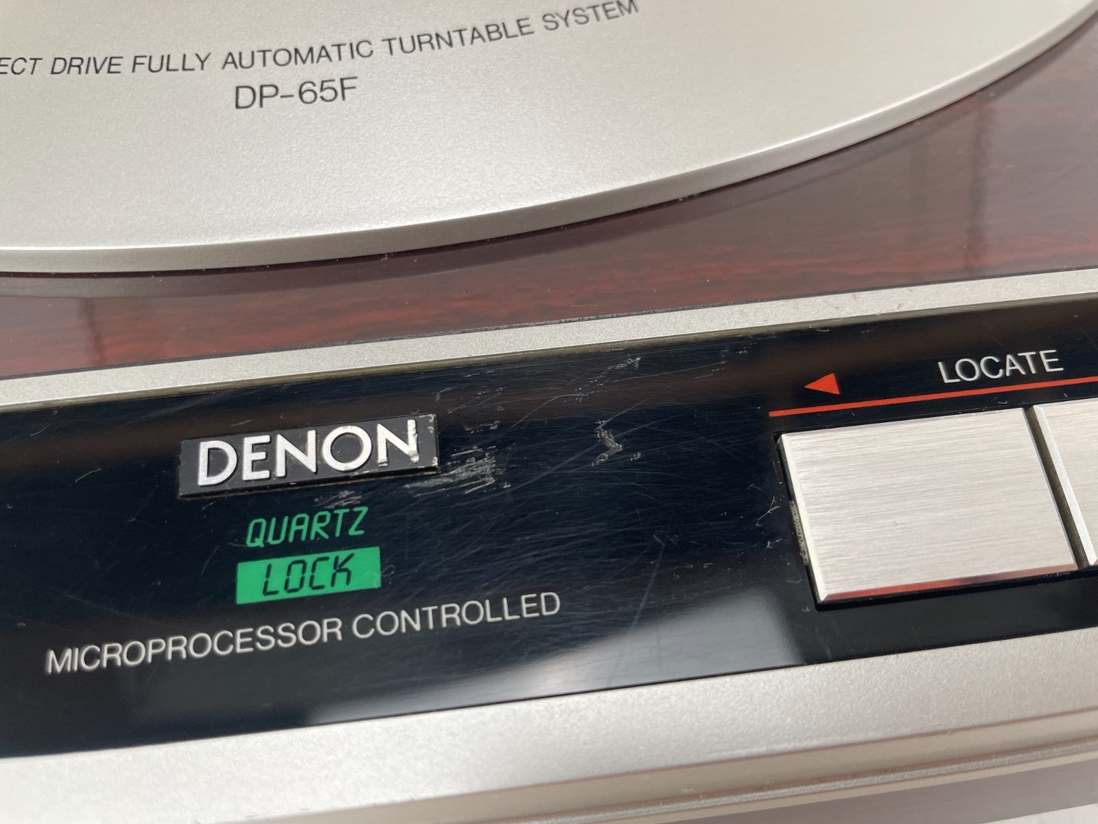 Denon DP-65F Fully Automatic Turntable – Lightly Serviced – 110V!