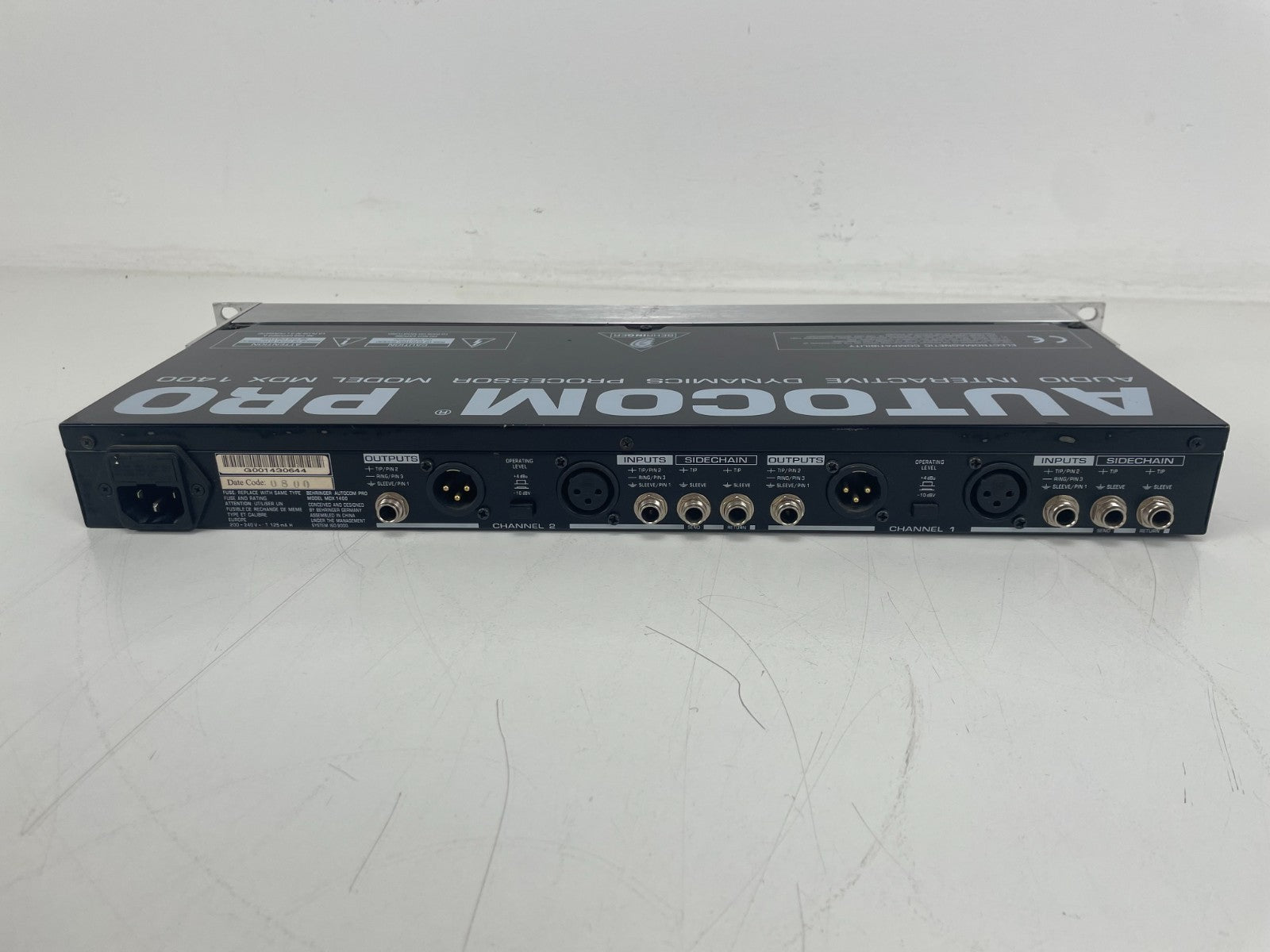 Behringer MDX1400 Audio Dynamics Processor