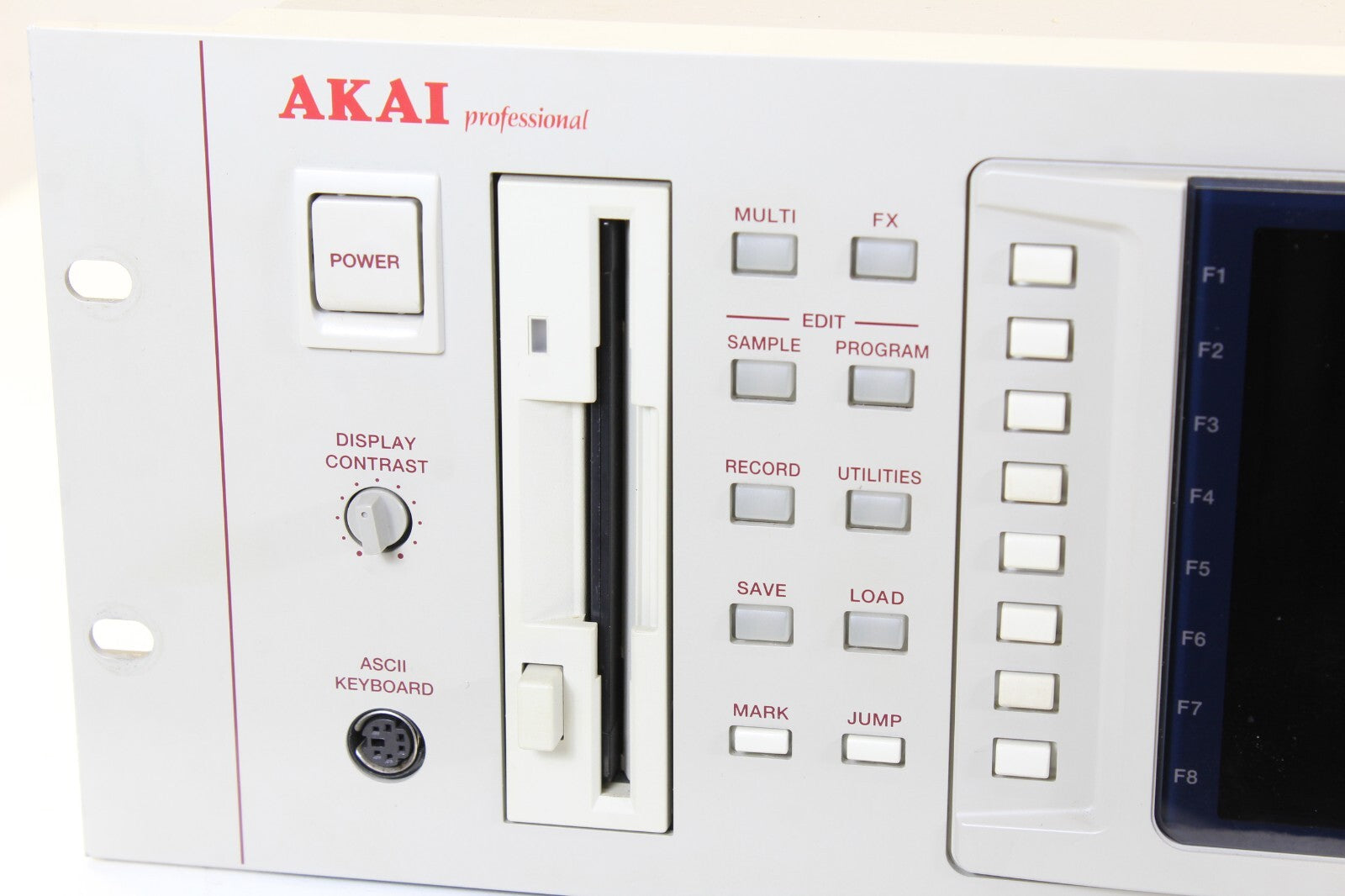 Akai S5000 Sampler met gebruikershandleidingen