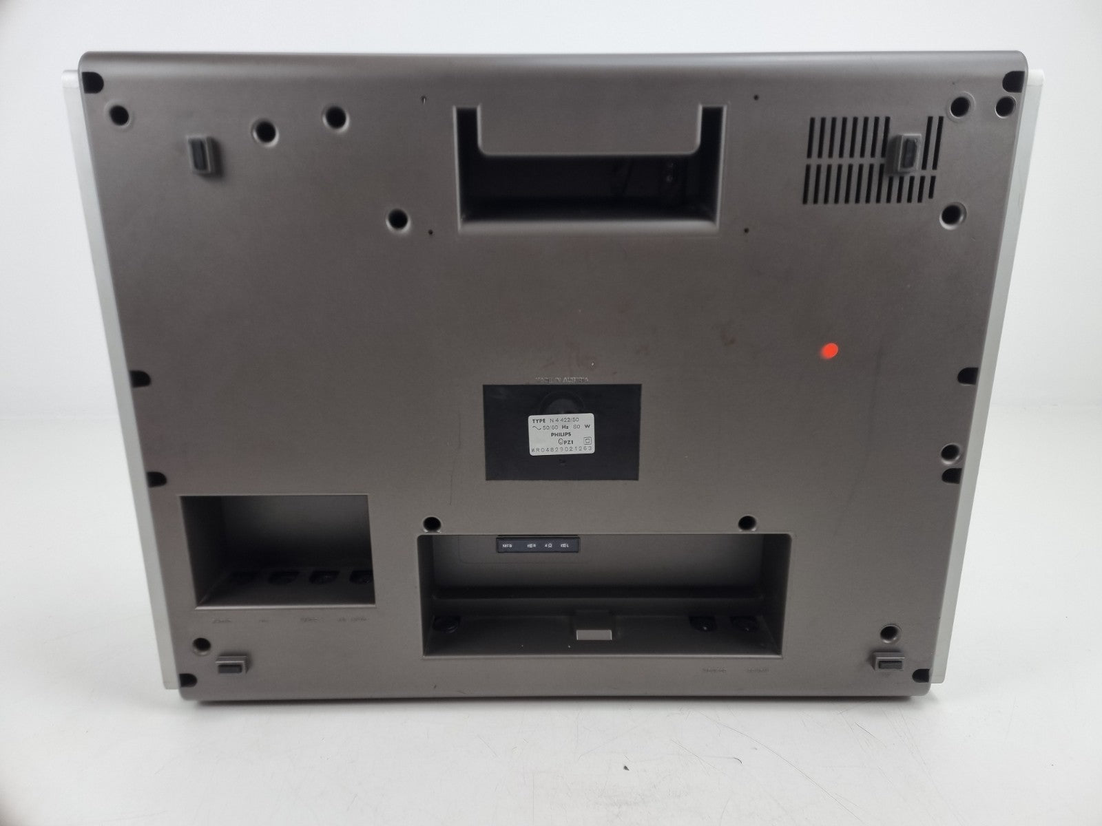 Philips N 4422 - 1/4'' Reel to Reel  Recorder- With Dustcover - With speakers