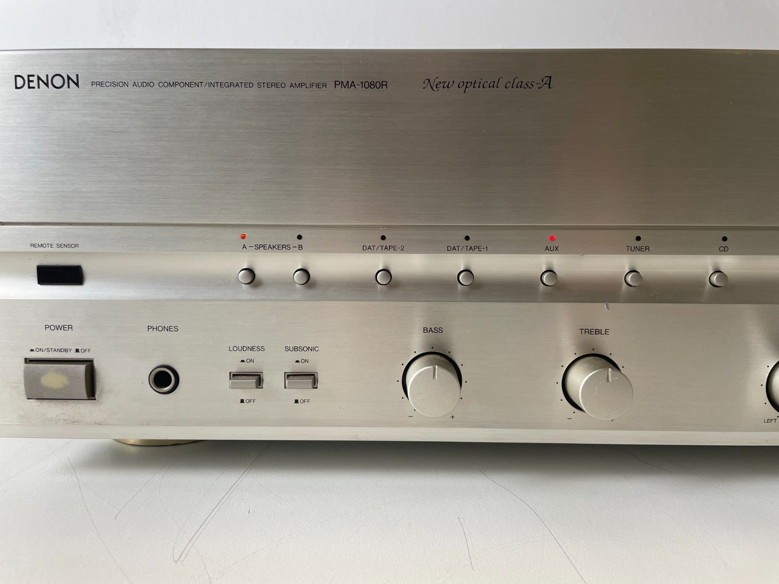 Denon PMA-1080R Integrated Amplifier – Class-A – Cleaned & Resoldered