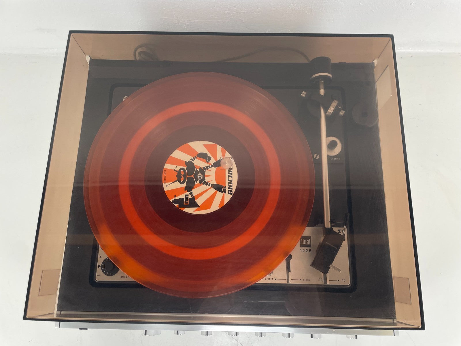 Dual HS151 draaitafel/receiver-combinatie met Philips-cartridge