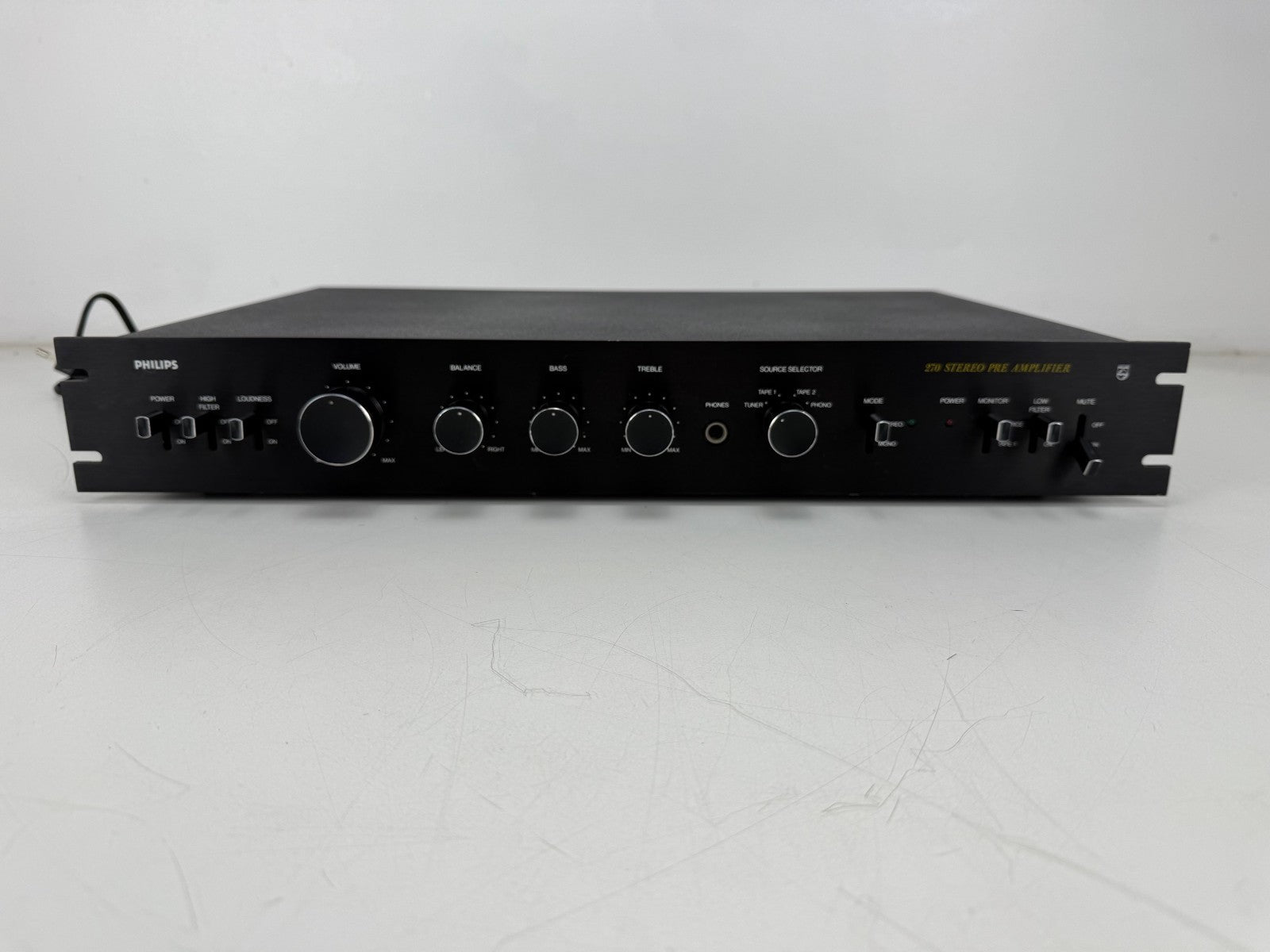 Philips 22AH270 stereo voorversterker - Zwarte tulp