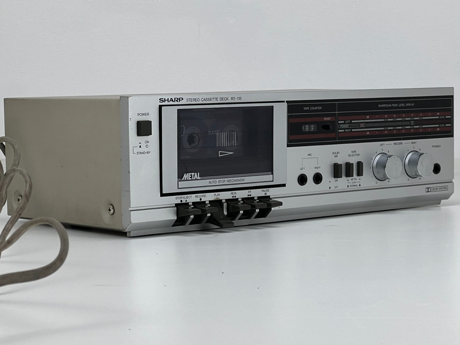 Sharp RT-115 - Cassette Deck