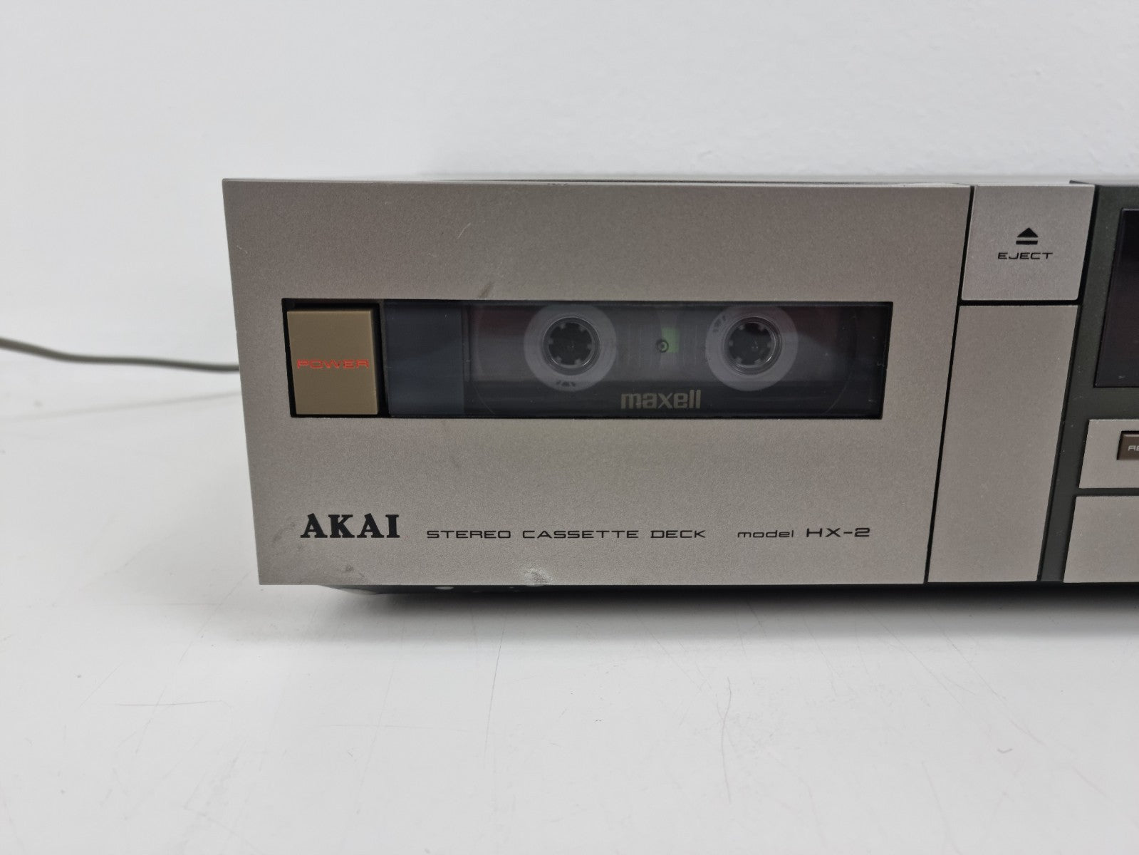 Akai HX -2  Stereo Cassette Deck - New Belts - In the original box